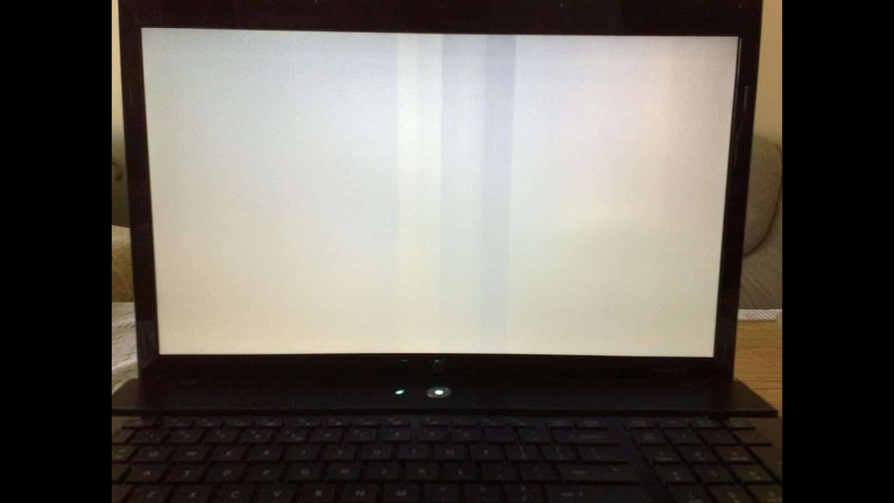 Placez l'écran blanc devant votre écran d'ordinateur.
Observez attentivement l'écran blanc pour repérer les taches de poussière.
